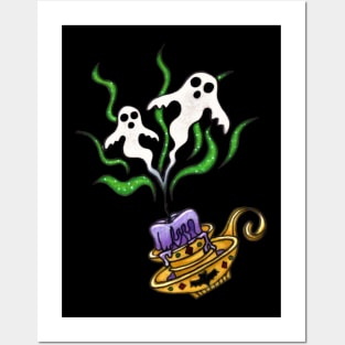 Smokey Ghosts Posters and Art